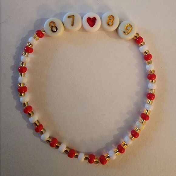 Travis Kelce Custom Bracelet - Picture 1 of 2